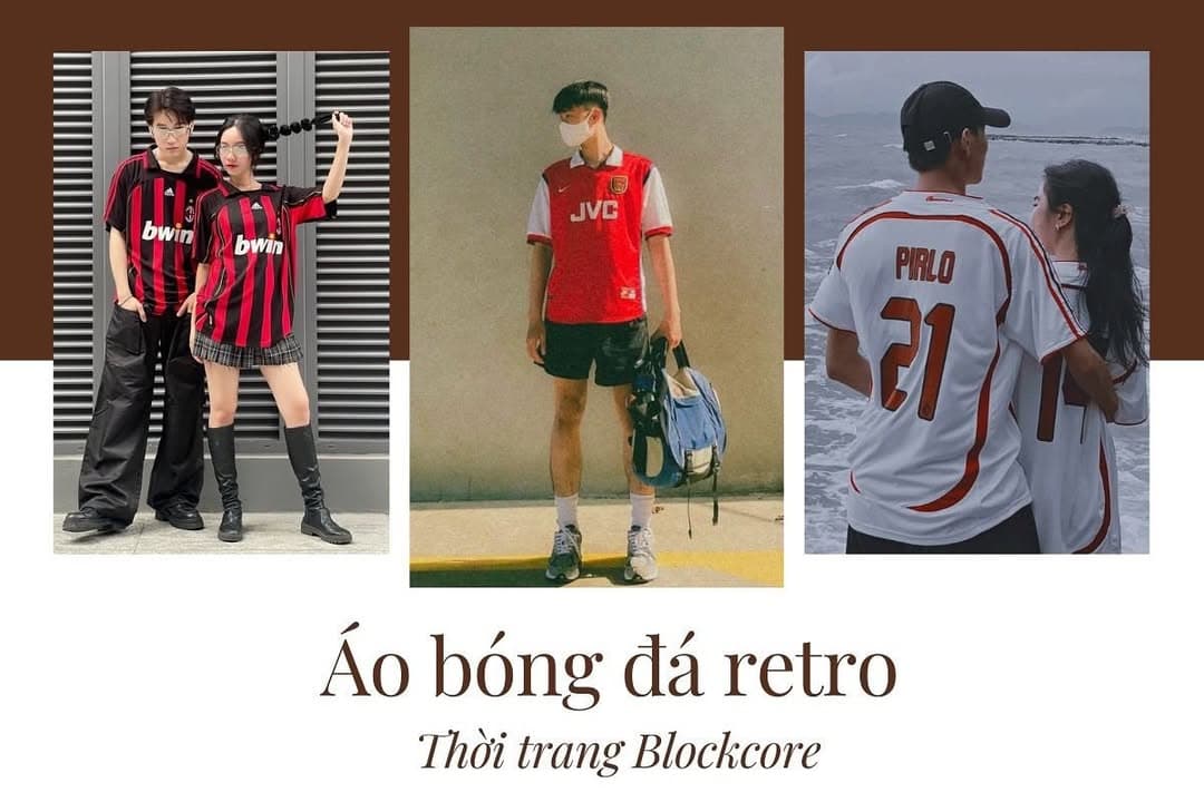 Ảnh blog: Cách phối đồ với áo đấu vintage cực chất